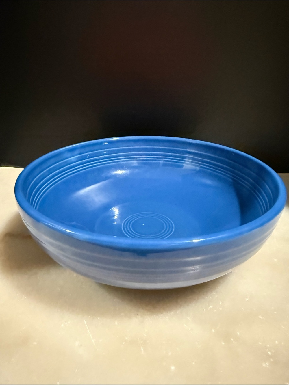 Fiesta Bistro Coupe Large Serving Bowl 68 oz 9 5/8" Lapis Blue HLC USA